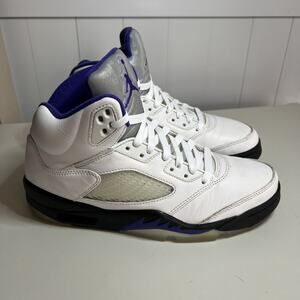 Size 9.5 - Jordan 5 Concord 2022 Pre-Owned With New Replacement Box